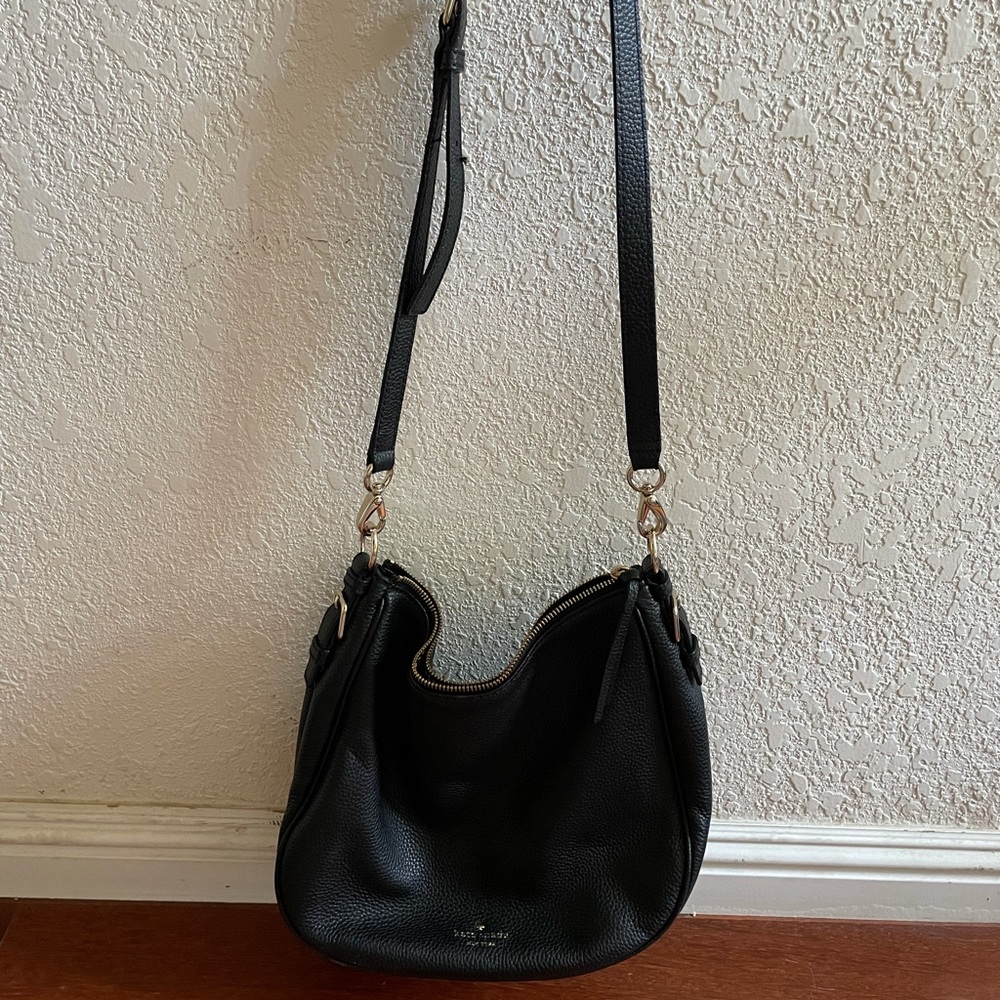 Kate Spade Black Bucket Bag